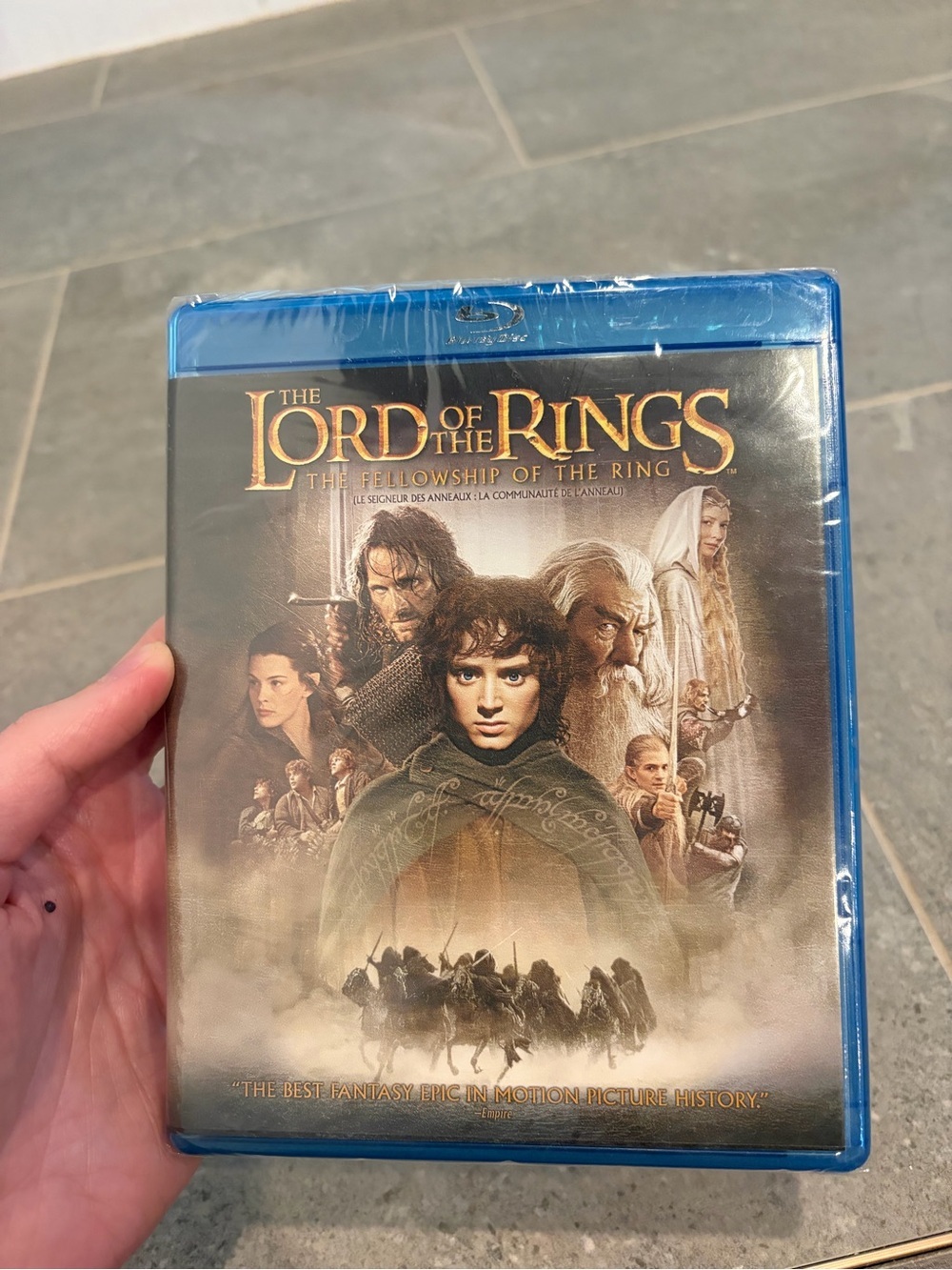 Sealed The Lord of the Rings” Blu-Ray DVD